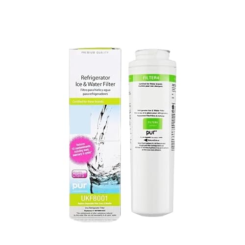 EDR4RXD1 Kühlschrank-Wasserfilter, Kompatibel Mit Maytag, 4396395, UKF8001, UKF8001AXX, RFC0900A, UKF8001P, 469006, Ersatz For Das Kühlschrank-Wasserfilterzubehör(1pcs) von XCOHJOMB