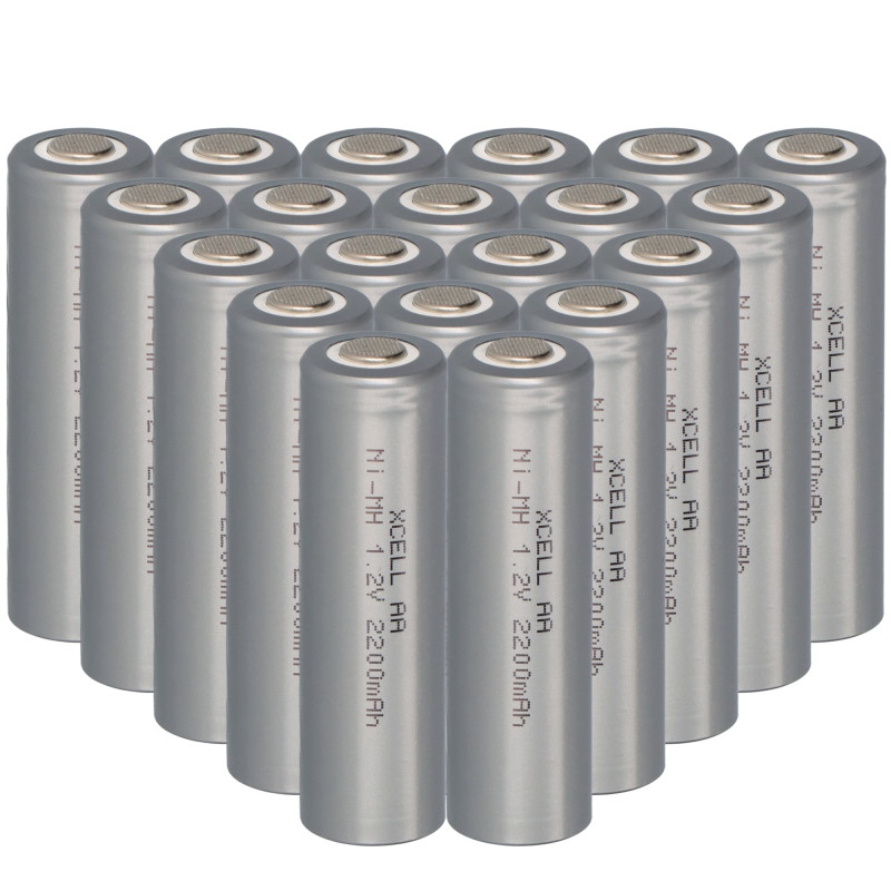 20x XCell Akku Mignon AA 1,2V / 2200mAh X2200AAI von XCell