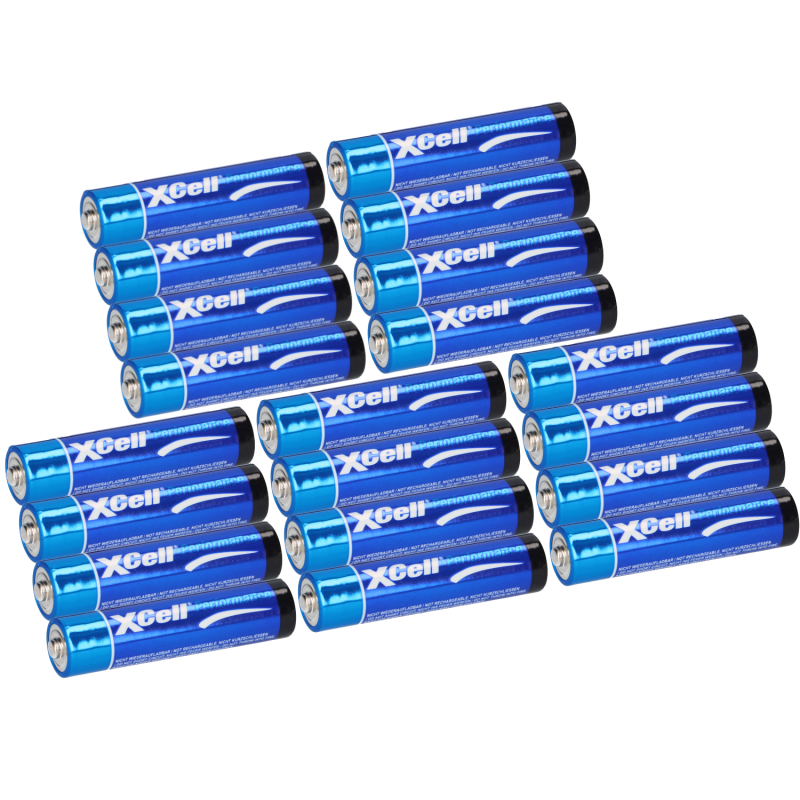 20x XCell LR03 Micro Super Alkaline Batterie AAA 5x 4er Folie 20x XCell LR03 Micro Super Alkaline Batterie AAA 5x 4er Folie von XCell