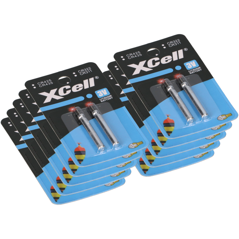 20x XCell electronics BR435 2er Blister CR435 CR425 CR322 CR311 20x XCell electronics BR435 2er Blister CR435 CR425 CR322 CR311 von XCell