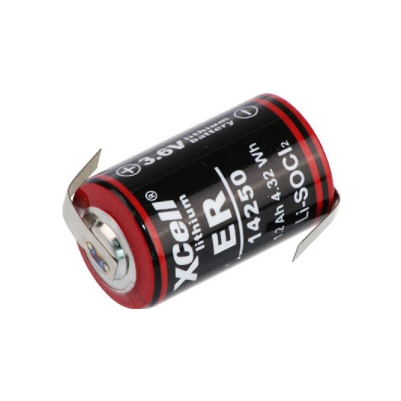 Kraftmax Lithium 3,6V Batterie LS14250 1/2 AA - Zelle LF Z-Form Kraftmax Lithium 3,6V Batterie LS14250 1/2 AA - Zelle LF Z-Form von XCell