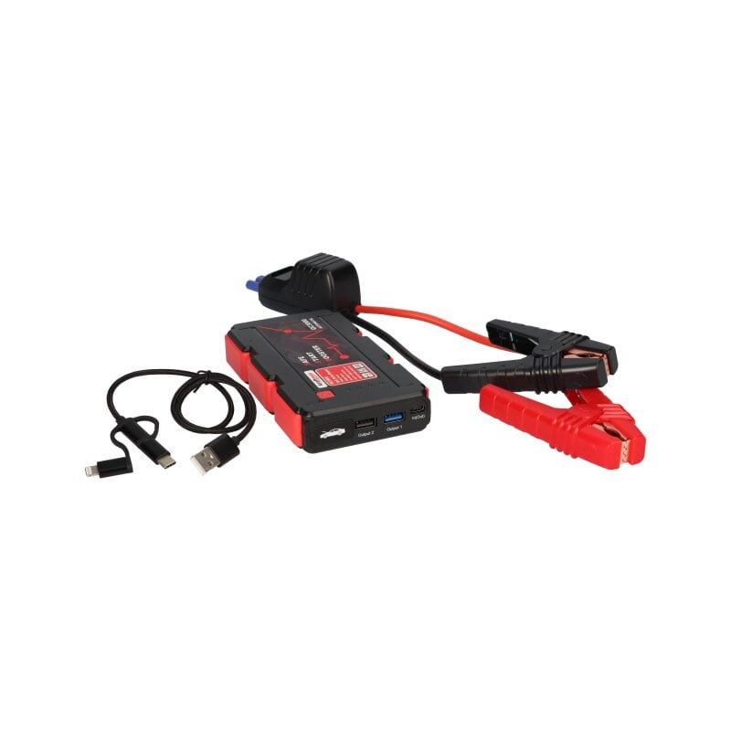 Kraftmax QC3000 Jumpstarter mit Powerbank- und Taschenlampenfunktion von XCell