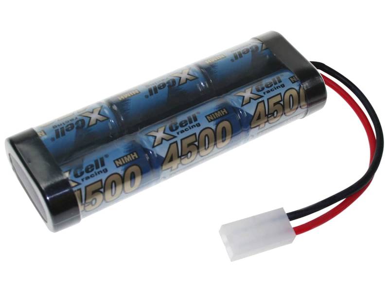 XCELL Ni-MH Akku 124171 RC-Pack, 7,2 V, 4500mAh, L2x3 von XCell