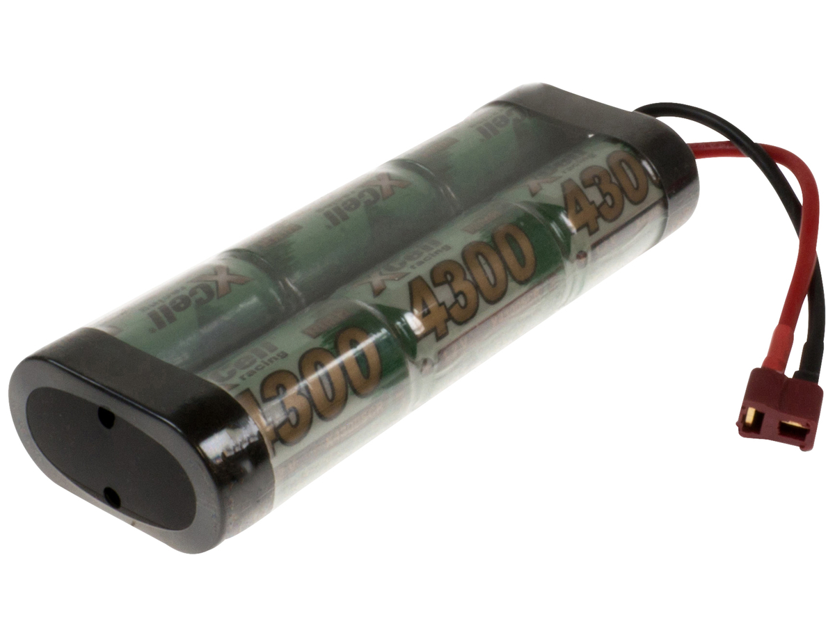 XCELL Ni-MH Akku 141080 RC-Pack, 7,2 V, 4300mAh, L2x3 von XCell