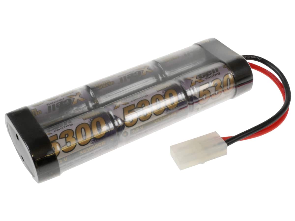 XCELL Ni-MH Akku 141118 RC-Pack, 7,2 V, 5300mAh, L2x3 von XCell