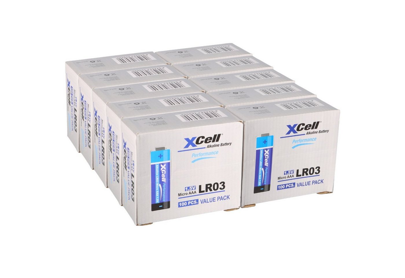 XCell 1000x XCell AAA Micro Super Alkaline 1,5V Batterie Batterie XCell 1000x XCell AAA Micro Super Alkaline 1,5V Batterie Batterie von XCell