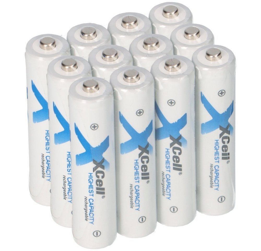 XCell 12x XCell Micro AAA Akku Ni-MH 1,2V 1150mAh Akku XCell 12x XCell Micro AAA Akku Ni-MH 1,2V 1150mAh Akku von XCell