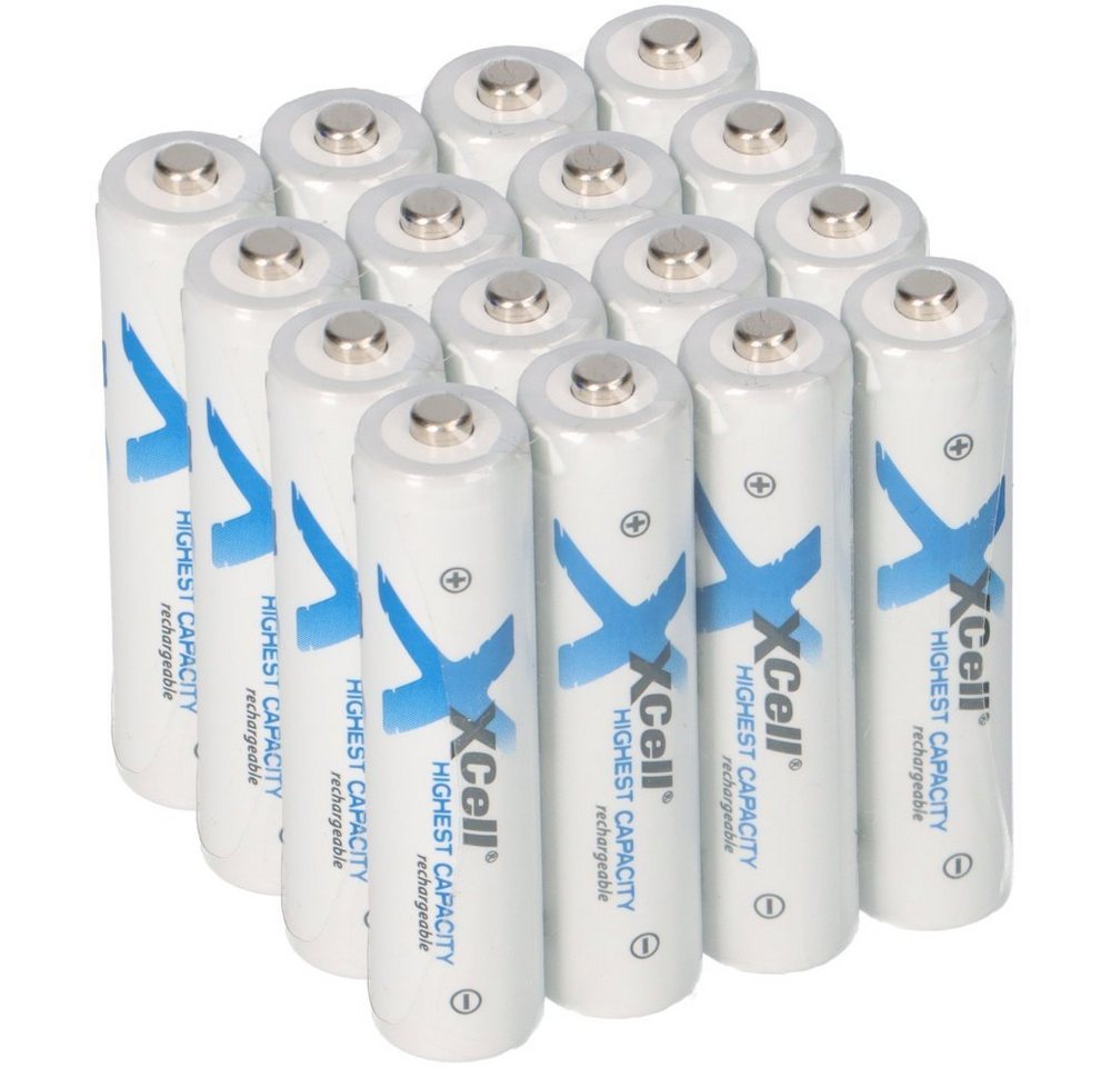 XCell 16x XCell Micro AAA Akku Ni-MH 1,2V 1150mAh Akku XCell 16x XCell Micro AAA Akku Ni-MH 1,2V 1150mAh Akku von XCell