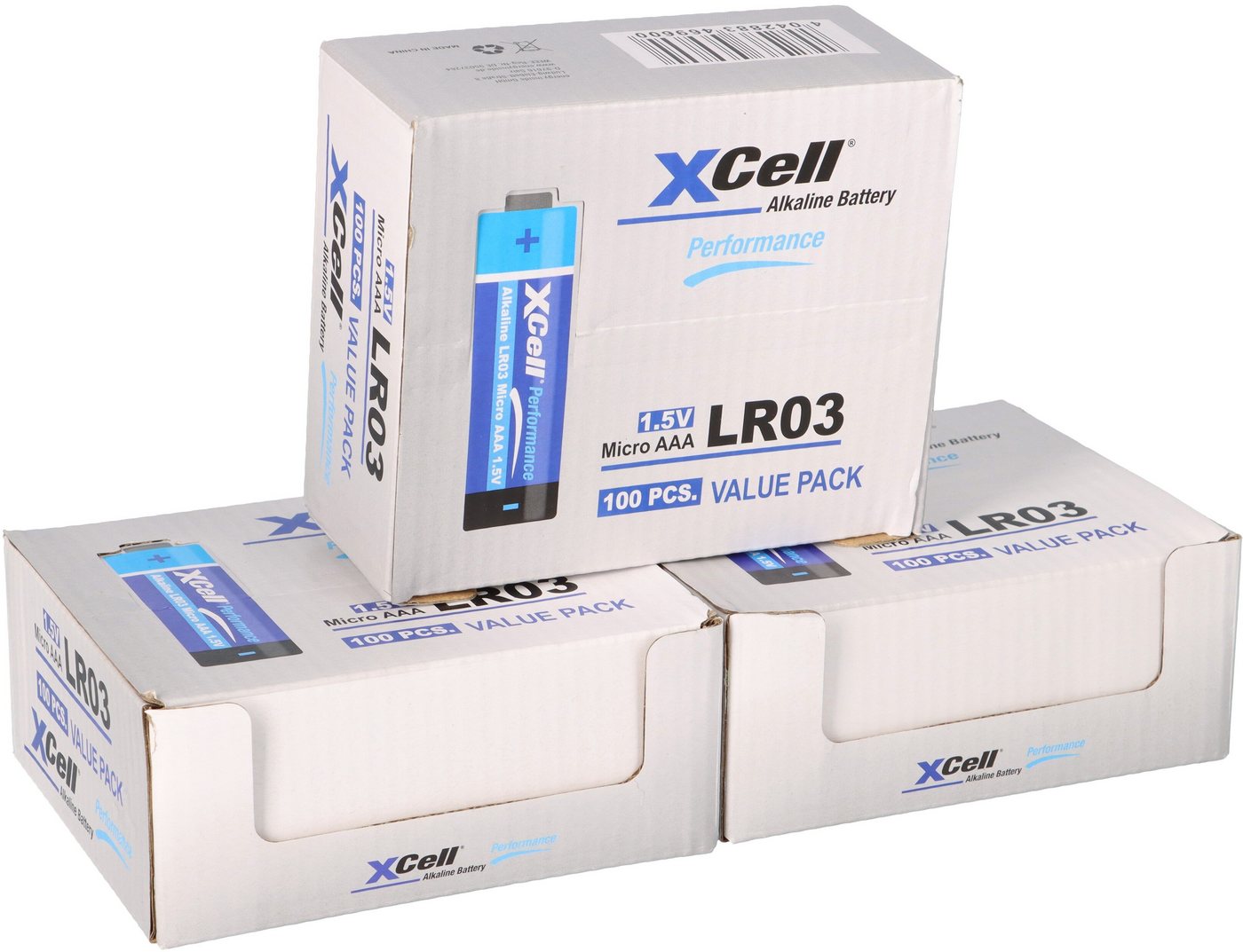 XCell 300x XCell AAA LR03 Micro Super Alkaline 1,5V Batterie Batterie XCell 300x XCell AAA LR03 Micro Super Alkaline 1,5V Batterie Batterie von XCell