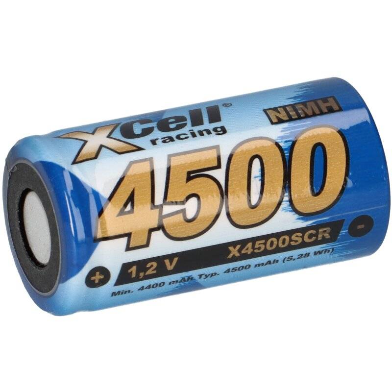 XCell Akku Sub-C 1,2V / 4500mAh X4500SCR Hochstrom von XCell