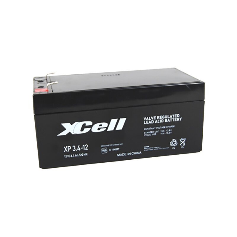 XCell Bleiakku XP3,4-12 12V 3,4Ah Pb XCell Bleiakku XP3,4-12 12V 3,4Ah Pb von XCell