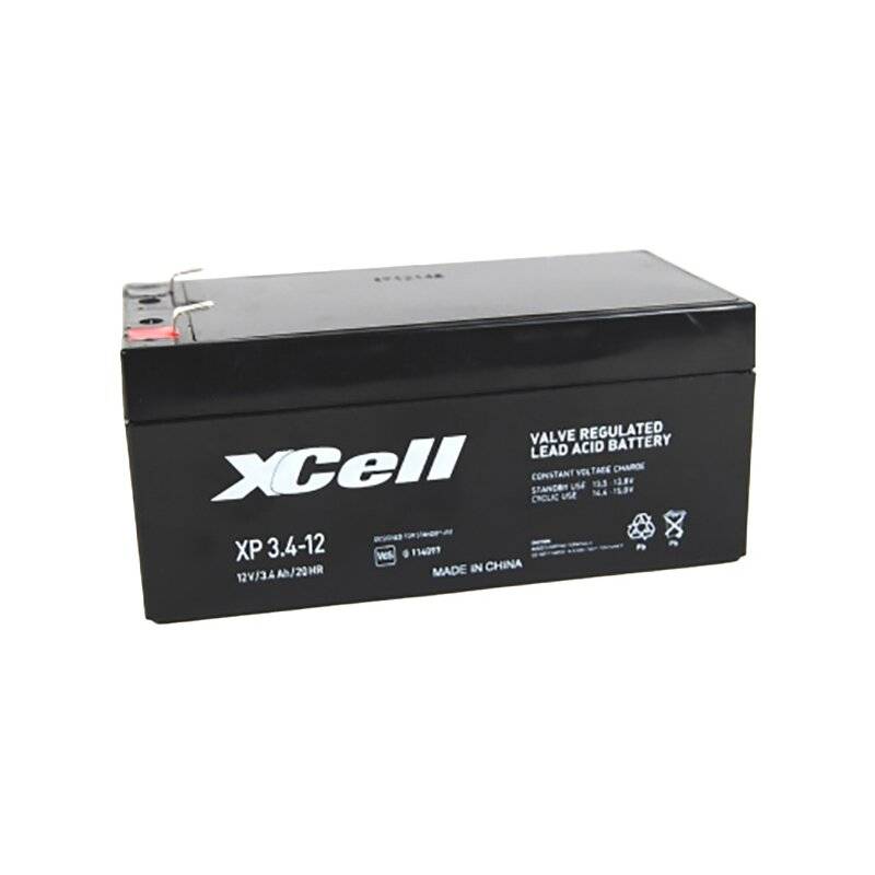 XCell Bleiakku XP3,4-12 12V 3,4Ah Pb von XCell