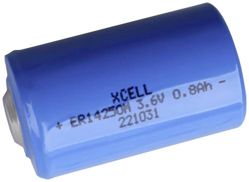 XCell ER14250M Spezial-Batterie 1/2 AA Lithium 3.6V 800 mAh 1St. von XCell