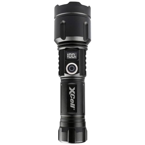 XCell LUNALUX Taschenlampe Große Reichweite, mit Stroboskopmodus, verstellbar akkubetrieben, batteriebetrieben 1000 lm XCell LUNALUX Taschenlampe Große Reichweite, mit Stroboskopmodus, verstellbar akkubetrieben, batteriebetrieben 1000 lm von XCell