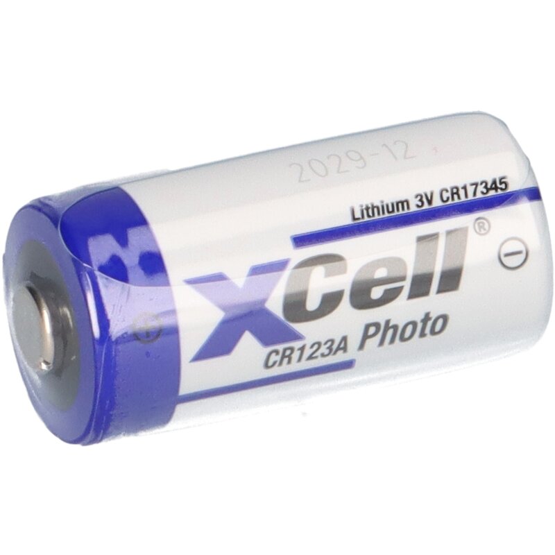 XCell Photobatterie CR123A Lose Lithium 3V 1550mAh von XCell