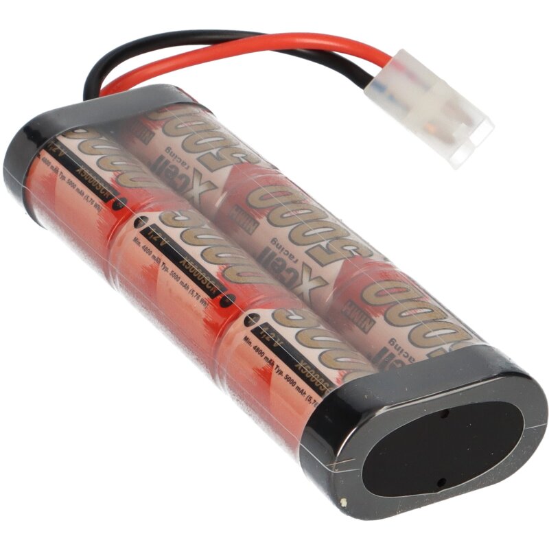 XCell RC-Pack 7,2V / 5000mAh - L2x3 Zelle Sub-C X5000SCR Tamiya-Stecker XCell RC-Pack 7,2V / 5000mAh - L2x3 Zelle Sub-C X5000SCR Tamiya-Stecker von XCell