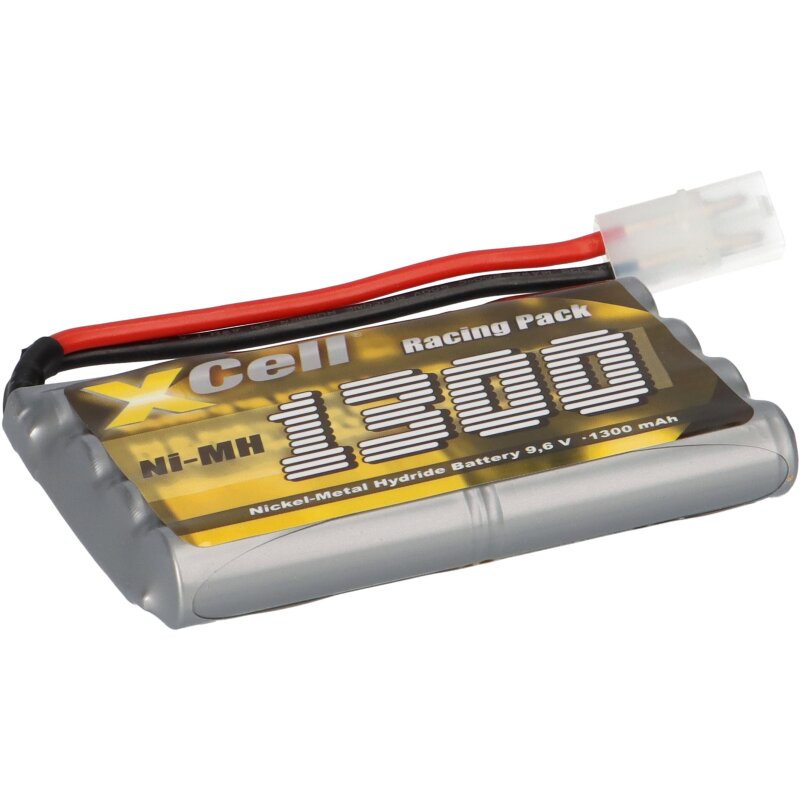 XCell RC-Pack 9,6V / 1300mAh - L4x2 Tamiya-Stecker Zelle AA RACING PACK von XCell