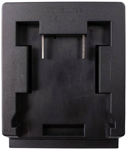 XCell Work Adapter für Dewalt und Milwaukee 18V Li-Ion (Länge x Breite x Höhe 88,5 x 69,8 x 30,4 mm, Gewicht 60 g, Farbe Schwarz, Li-Ion-Akku) 149012 von XCell