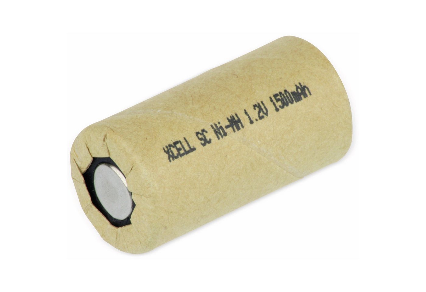 XCell XCELL NiMH-Sub-C-Zelle-Akku 1,2V-/1500mAh Akku XCell XCELL NiMH-Sub-C-Zelle-Akku 1,2V-/1500mAh Akku von XCell