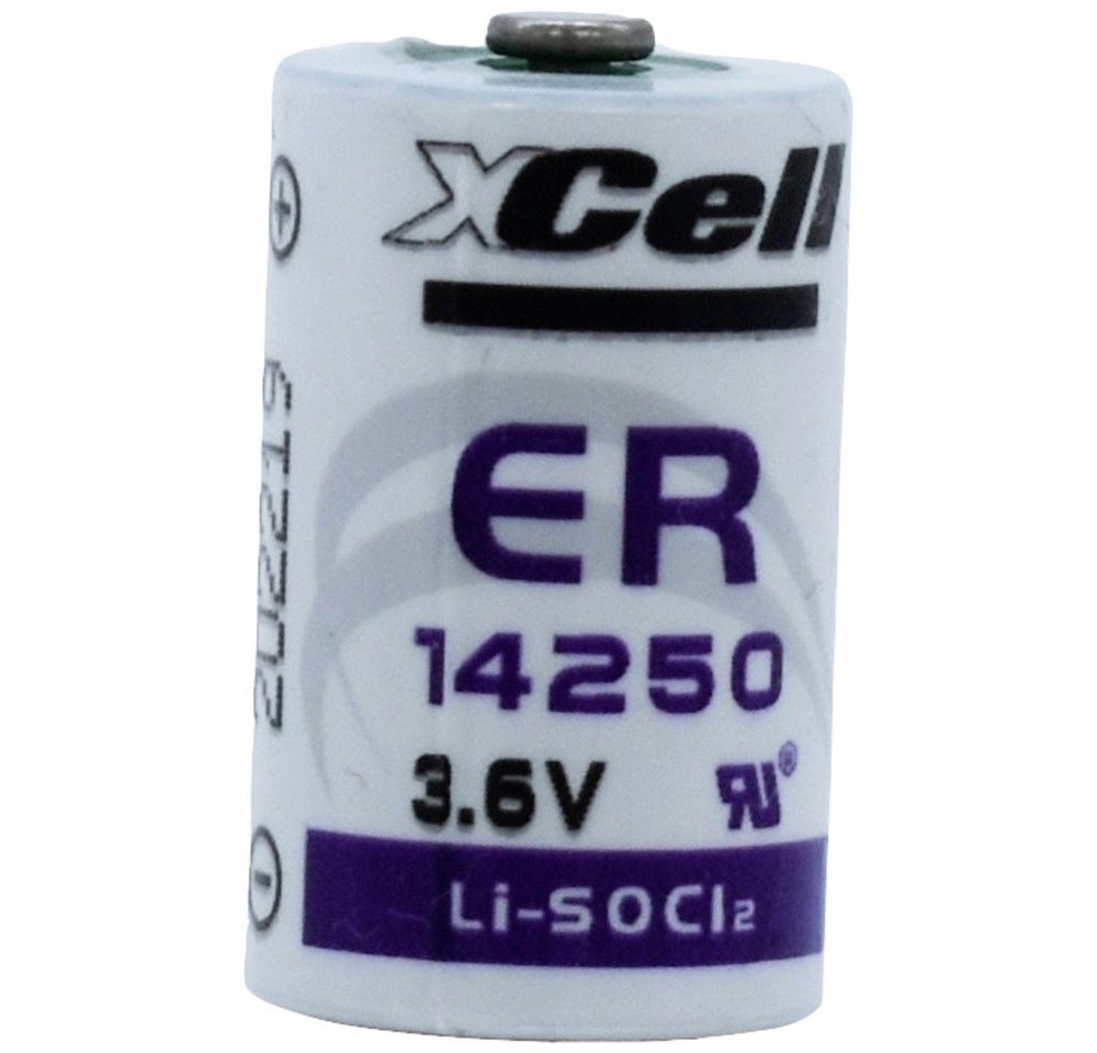 XCell XCell ER14250 Spezial-Batterie 1/2 AA Lithium 3.6 V 1200 mAh 1 St. Batterie, (3.60 V) von XCell