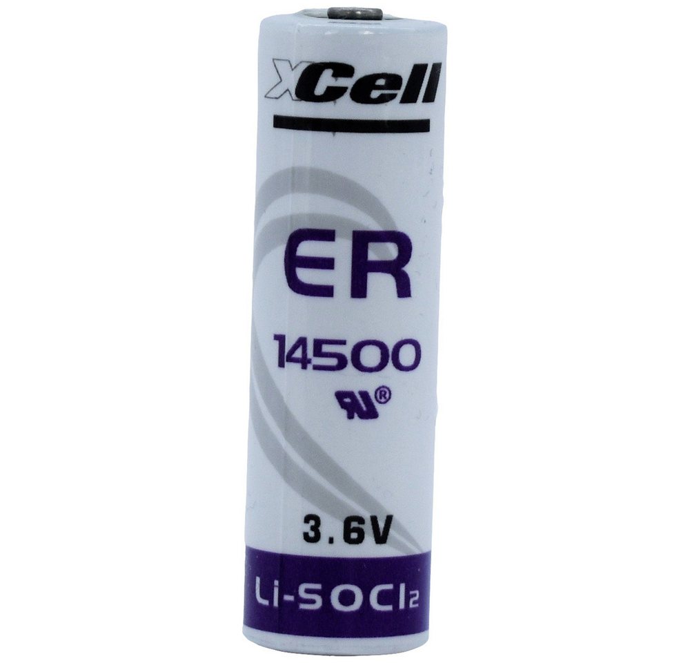XCell XCell ER14500 Spezial-Batterie Mignon (AA) Lithium 3.6 V 2600 mAh 1 S Batterie, (3.60 V) von XCell