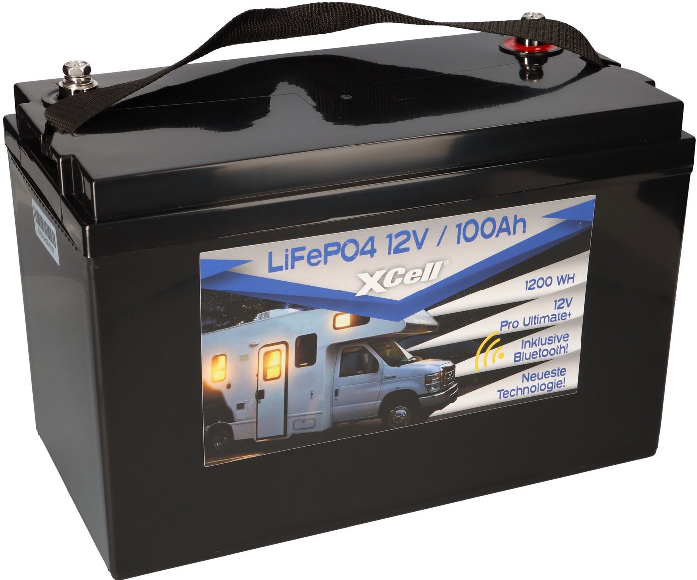 XCell XCell LiFePO4 Akku 12V (12,8V) 100Ah inkl. Bluetooth Pro Ultimate Akku von XCell