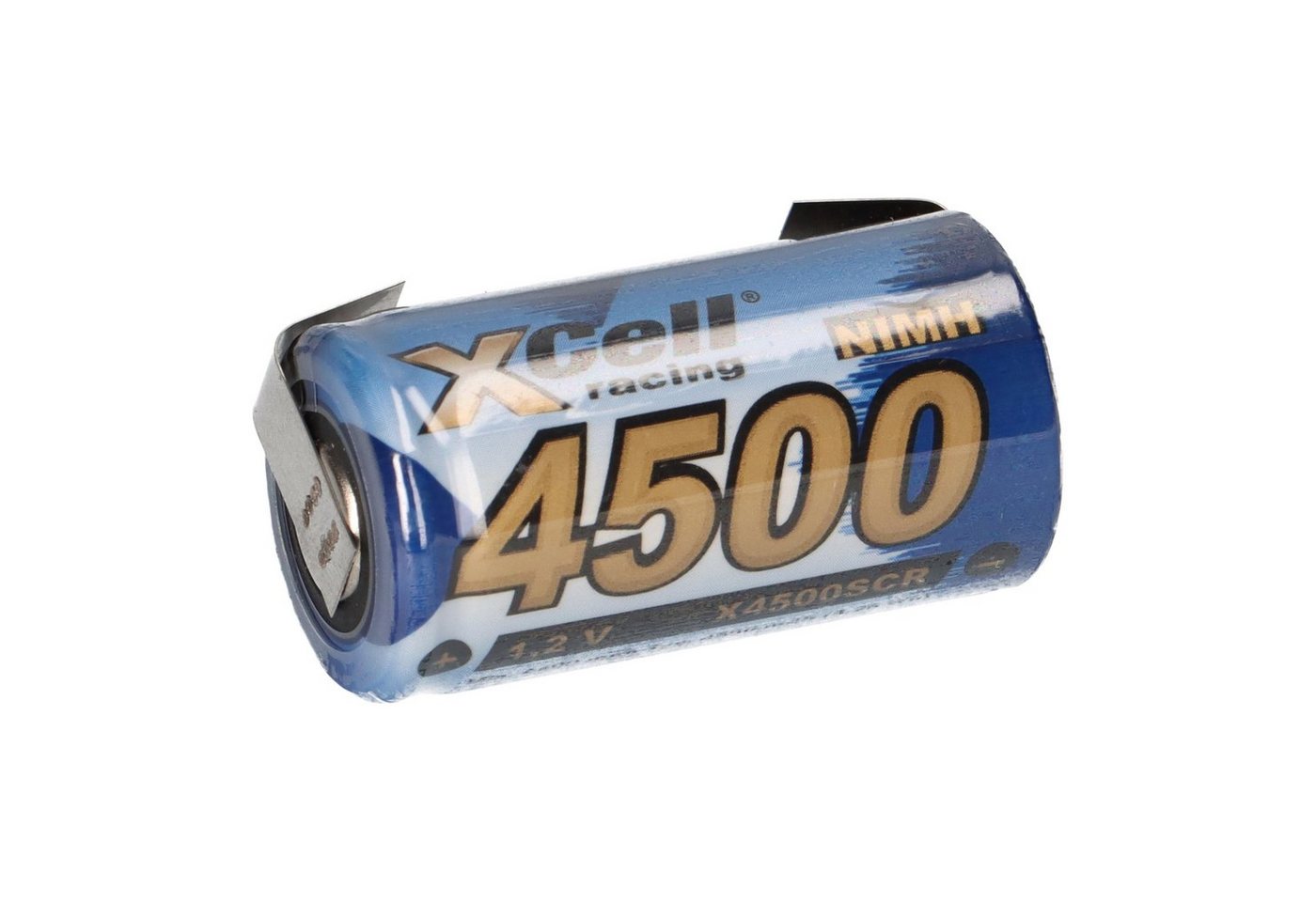 XCell XCell Racing Einzelzelle Ni-MH 4500mAh 1,2V Sub C Akku XCell XCell Racing Einzelzelle Ni-MH 4500mAh 1,2V Sub C Akku von XCell