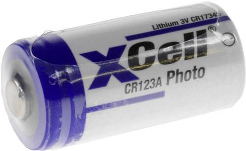 XCell photo123 Fotobatterie CR-123A Lithium 1550 mAh 3V 1St. von XCell