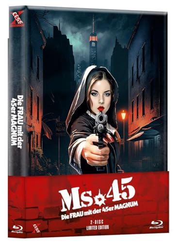 Die Frau mit der 45er Magnum - Uncut - Mediabook wattiert - Limited Edition (+ DVD) [Blu-ray] von XCess