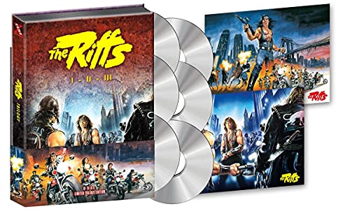 The Riffs 1-3 Trilogy - Mediabook Wattiert - Limited Collector's Edition (+ Poster) (+ 3 DVDs) [Blu-ray] von XCess