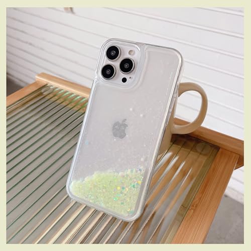 XCuihulle Handyhülle für iPhone 11 Pro Max Transparent Case Treibsand Glitzer Hülle Bling Sparkle Nachtlicht Quicksand Schutzhülle Fließende Flüssigkeit Weiches Silikon TPU Stoßfest Cover-Weiß XCuihulle Handyhülle für iPhone 11 Pro Max Transparent Case Treibsand Glitzer Hülle Bling Sparkle Nachtlicht Quicksand Schutzhülle Fließende Flüssigkeit Weiches Silikon TPU Stoßfest Cover-Weiß von XCuihulle