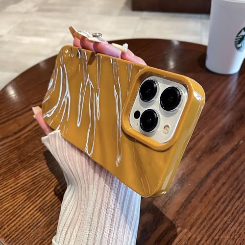 XCuihulle iPhone 14 Plus Hülle Silikon Case für Mädchen,Dünn Schutzhülle Niedliche Handyhülle 3D Wellenform Stoßfeste Bumper Case für Fraue Milch Tee XCuihulle iPhone 14 Plus Hülle Silikon Case für Mädchen,Dünn Schutzhülle Niedliche Handyhülle 3D Wellenform Stoßfeste Bumper Case für Fraue Milch Tee von XCuihulle