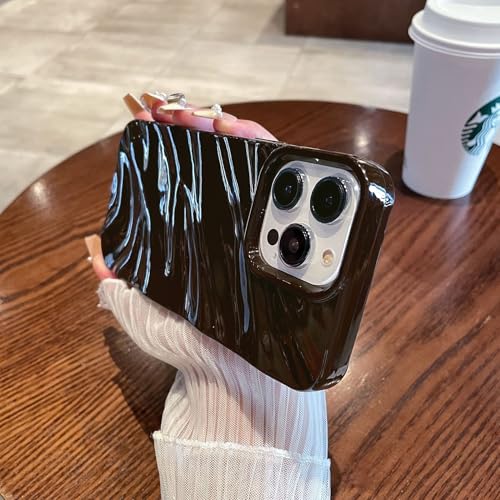 XCuihulle iPhone 14 Pro Hülle Silikon Case für Mädchen,Dünn Schutzhülle Niedliche Handyhülle 3D Wellenform Stoßfeste Bumper Case für Fraue Schokolade XCuihulle iPhone 14 Pro Hülle Silikon Case für Mädchen,Dünn Schutzhülle Niedliche Handyhülle 3D Wellenform Stoßfeste Bumper Case für Fraue Schokolade von XCuihulle