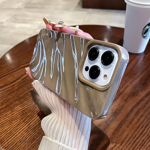 XCuihulle iPhone 15 Plus Hülle Silikon Case für Mädchen,Dünn Schutzhülle Niedliche Handyhülle 3D Wellenform Stoßfeste Bumper Case für Fraue Kaki XCuihulle iPhone 15 Plus Hülle Silikon Case für Mädchen,Dünn Schutzhülle Niedliche Handyhülle 3D Wellenform Stoßfeste Bumper Case für Fraue Kaki von XCuihulle