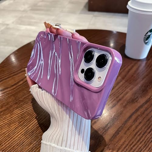 XCuihulle iPhone X/XS Hülle Silikon Case für Mädchen,Dünn Schutzhülle Niedliche Handyhülle 3D Wellenform Stoßfeste Bumper Case für Fraue Violett XCuihulle iPhone X/XS Hülle Silikon Case für Mädchen,Dünn Schutzhülle Niedliche Handyhülle 3D Wellenform Stoßfeste Bumper Case für Fraue Violett von XCuihulle