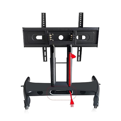 40-80 Zoll Rollbodenständer, Tv-Bodenständer - Mobiler Tv-Wagen Auf Rädern, 0-90° Winkelverstellbarer Neige-Tv-Ständer, Bis Zu Vesa 600 X 400 Mm 40-80 Zoll Rollbodenständer, Tv-Bodenständer - Mobiler Tv-Wagen Auf Rädern, 0-90° Winkelverstellbarer Neige-Tv-Ständer, Bis Zu Vesa 600 X 400 Mm von XDAWQP