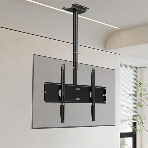 Deckenhalterung Für Fernseher – Deckenhalterung Für Fernseher, Voll Beweglich, 360° Drehbar, Neigbar, Höhenverstellbar Für 40-65 Zoll Große Flach- Und Curved-Fernseher, Bis Zu 60 Kg, Max. Vesa 60 Deckenhalterung Für Fernseher – Deckenhalterung Für Fernseher, Voll Beweglich, 360° Drehbar, Neigbar, Höhenverstellbar Für 40-65 Zoll Große Flach- Und Curved-Fernseher, Bis Zu 60 Kg, Max. Vesa 60 von XDAWQP