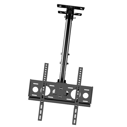 Deckenhalterung Für Tv – Verstellbare Tv-Deckenhalterung, Neig- Und Schwenkbare Tv-Deckenhalterung Für 26-60-Zoll-Fernseher, Tragkraft 45 Kg/99 Lbs, Max. Vesa 400 X 400 Mm Deckenhalterung Für Tv – Verstellbare Tv-Deckenhalterung, Neig- Und Schwenkbare Tv-Deckenhalterung Für 26-60-Zoll-Fernseher, Tragkraft 45 Kg/99 Lbs, Max. Vesa 400 X 400 Mm von XDAWQP