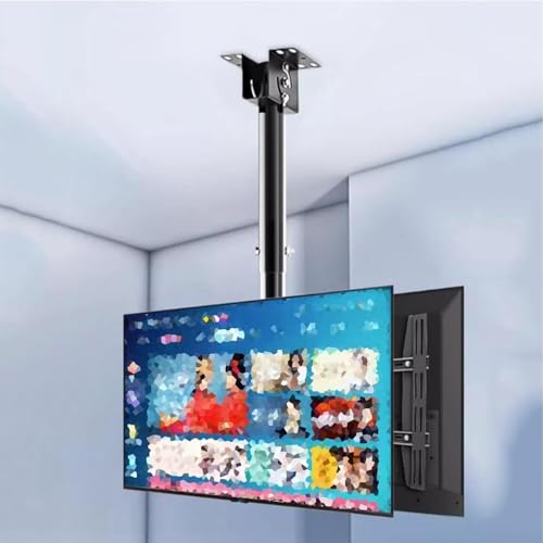 Doppelseitige Tv-Deckenhalterung - Verstellbare, Neigbare Tv-Deckenhalterung, Neigen Und Schwenken Für 50- Bis 75-Zoll-Fernseher, Maximalgewicht 50 Kg Pro Bildschirm, Unterstützt Zwei Bildschirme, De Doppelseitige Tv-Deckenhalterung - Verstellbare, Neigbare Tv-Deckenhalterung, Neigen Und Schwenken Für 50- Bis 75-Zoll-Fernseher, Maximalgewicht 50 Kg Pro Bildschirm, Unterstützt Zwei Bildschirme, De von XDAWQP