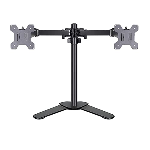 Dual-Monitor-Ständer, Tisch-Tv-Ständer, Robuste, Vollständig Verstellbare Arme, Hält 2 Bildschirme, Passend Für 10-27 Zoll Flachbildschirme, Max. Vesa 100 X 100 Mm Dual-Monitor-Ständer, Tisch-Tv-Ständer, Robuste, Vollständig Verstellbare Arme, Hält 2 Bildschirme, Passend Für 10-27 Zoll Flachbildschirme, Max. Vesa 100 X 100 Mm von XDAWQP