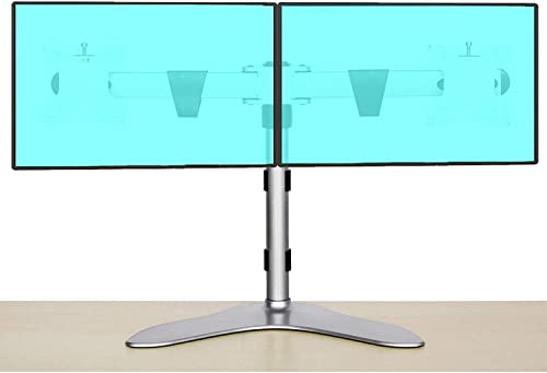 Dual-Monitor-Ständer Mit Metallbasis, Halterung Für 2 Bildschirme Bis Zu 30 Zoll Und Jeweils 8 Kg/17,6 Lbs, 75 Mm Und 100 Mm Kompatible Vesa-Tv-Halterung Dual-Monitor-Ständer Mit Metallbasis, Halterung Für 2 Bildschirme Bis Zu 30 Zoll Und Jeweils 8 Kg/17,6 Lbs, 75 Mm Und 100 Mm Kompatible Vesa-Tv-Halterung von XDAWQP