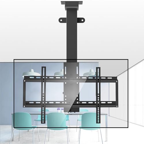 Elektrische Tv-Deckenhalterung - LCD-Tv-Bodenständer, Teleskop-Tv-Lift Mit Höhenverstellung, Mit Fernbedienung Und Smart Memory, Passend Für 32-70-Zoll-Fernseher, Maximale Tragkraft 60 Kg, Einfach Zu Elektrische Tv-Deckenhalterung - LCD-Tv-Bodenständer, Teleskop-Tv-Lift Mit Höhenverstellung, Mit Fernbedienung Und Smart Memory, Passend Für 32-70-Zoll-Fernseher, Maximale Tragkraft 60 Kg, Einfach Zu von XDAWQP
