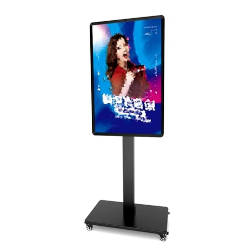 Höhenverstellbarer LCD-Tv-Aufhänger – Mobiler Tv-Wagen Auf Rädern – Horizontale Und Vertikale Bildschirmdrehung, Rollender Tv-Ständer, Für 32-65-Zoll-Fernseher, Max. Vesa 400 X 400 Mm Höhenverstellbarer LCD-Tv-Aufhänger – Mobiler Tv-Wagen Auf Rädern – Horizontale Und Vertikale Bildschirmdrehung, Rollender Tv-Ständer, Für 32-65-Zoll-Fernseher, Max. Vesa 400 X 400 Mm von XDAWQP