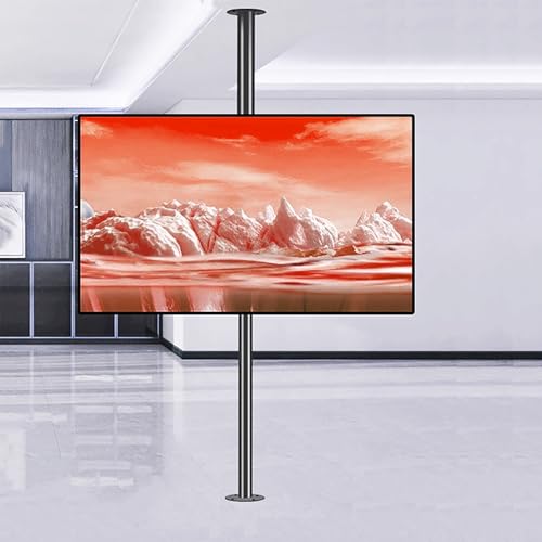 LCD-Tv-Bodenständer - Teleskop-Tv-Ständer, 360° Schwenkbarer Universalständer, Passend Für Die Meisten 32-75-Zoll-Fernseher, Unterstützt Lochabstände Innerhalb Von 200 * 200-600 * 400 Mm, Einfache In LCD-Tv-Bodenständer - Teleskop-Tv-Ständer, 360° Schwenkbarer Universalständer, Passend Für Die Meisten 32-75-Zoll-Fernseher, Unterstützt Lochabstände Innerhalb Von 200 * 200-600 * 400 Mm, Einfache In von XDAWQP