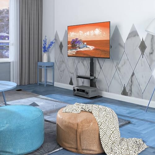 LCD-Tv-Bodenständer - Teleskop-Tv-Ständer, Höhenverstellbarer Lift-Tv-Ständer, Mit Ablagefach Für Bis Zu 10 Kg, Stabiler Glasbasis, Für 30-70 Zoll Große LCD-Led-OLED-Flachbildfernseher Mit Gebogenem LCD-Tv-Bodenständer - Teleskop-Tv-Ständer, Höhenverstellbarer Lift-Tv-Ständer, Mit Ablagefach Für Bis Zu 10 Kg, Stabiler Glasbasis, Für 30-70 Zoll Große LCD-Led-OLED-Flachbildfernseher Mit Gebogenem von XDAWQP