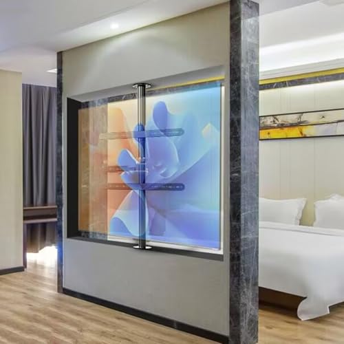 LCD-Tv-Rahmen-Bodenständer - 360 Grad Drehbarer Rahmen-Bodenständer, Wandmontage-Trennwand-Schwenkrahmen, Verstellbare Halterung Für Tv-Deckenmontage, Passend Für 32-75-Zoll-Led-Bildschirme, Bis Zu 1 LCD-Tv-Rahmen-Bodenständer - 360 Grad Drehbarer Rahmen-Bodenständer, Wandmontage-Trennwand-Schwenkrahmen, Verstellbare Halterung Für Tv-Deckenmontage, Passend Für 32-75-Zoll-Led-Bildschirme, Bis Zu 1 von XDAWQP