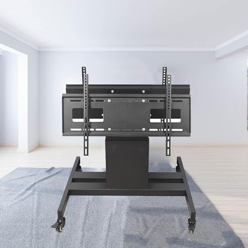 Mobile Tv-Halterung - Monitorwagen Mit Niedriger Höhe Für 32-65-Zoll-Fernseher, Mobile Tv-Halterung Für Zwei Bildschirme, Winkeleinstellung Von 0-20°, Tragkraft Bis Zu 45 Kg/99 Lbs, Eine Farbe, 32,65 Mobile Tv-Halterung - Monitorwagen Mit Niedriger Höhe Für 32-65-Zoll-Fernseher, Mobile Tv-Halterung Für Zwei Bildschirme, Winkeleinstellung Von 0-20°, Tragkraft Bis Zu 45 Kg/99 Lbs, Eine Farbe, 32,65 von XDAWQP