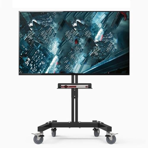 Mobiler Tv-Halterungsständer - Robuster Tv-Wagenständer, Mobiler Tv-Wagen Mit Rädern, Tv-Ständer Mit Höhenverstellbarer Ablage, Für 40-60-Zoll-Fernseher, Tragbares Home-Office, Eine Farbe, H150Cm Mobiler Tv-Halterungsständer - Robuster Tv-Wagenständer, Mobiler Tv-Wagen Mit Rädern, Tv-Ständer Mit Höhenverstellbarer Ablage, Für 40-60-Zoll-Fernseher, Tragbares Home-Office, Eine Farbe, H150Cm von XDAWQP