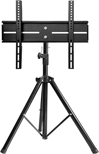 Schwarzes Stativ, Höhenverstellbarer Displayboden Mit Vesa 400 X 400 Mm, Tragbarer, Faltbarer Standfuß Für Tv-Halterung Schwarzes Stativ, Höhenverstellbarer Displayboden Mit Vesa 400 X 400 Mm, Tragbarer, Faltbarer Standfuß Für Tv-Halterung von XDAWQP
