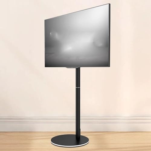 Tv-Bodenständer Mit Licht – Tragbarer Tv-Bodenständer, LCD-Tv-Rahmen-Bodenständer, Schwenkbare Tv-Ständerhalterung Mit Led-Leuchten, Tv-Halterung Mit Kabelmanagement, Schwarz, 18,45 Zoll Fernseher Tv-Bodenständer Mit Licht – Tragbarer Tv-Bodenständer, LCD-Tv-Rahmen-Bodenständer, Schwenkbare Tv-Ständerhalterung Mit Led-Leuchten, Tv-Halterung Mit Kabelmanagement, Schwarz, 18,45 Zoll Fernseher von XDAWQP
